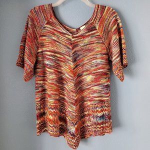 Faded Glory, Size L, Multicolor Knit Top